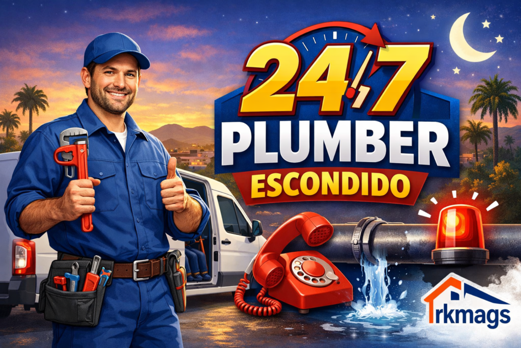 24 7 plumber escondido