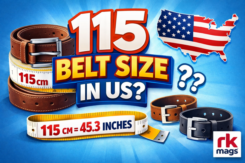 115 belt size in us